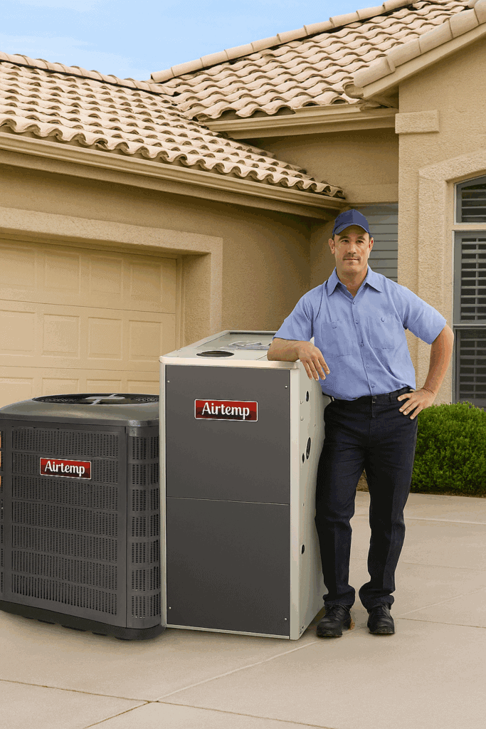 airtemp air conditioner review by magic touch mechanical in mesa arizona - can airtemp handle a phoenix arizona summer