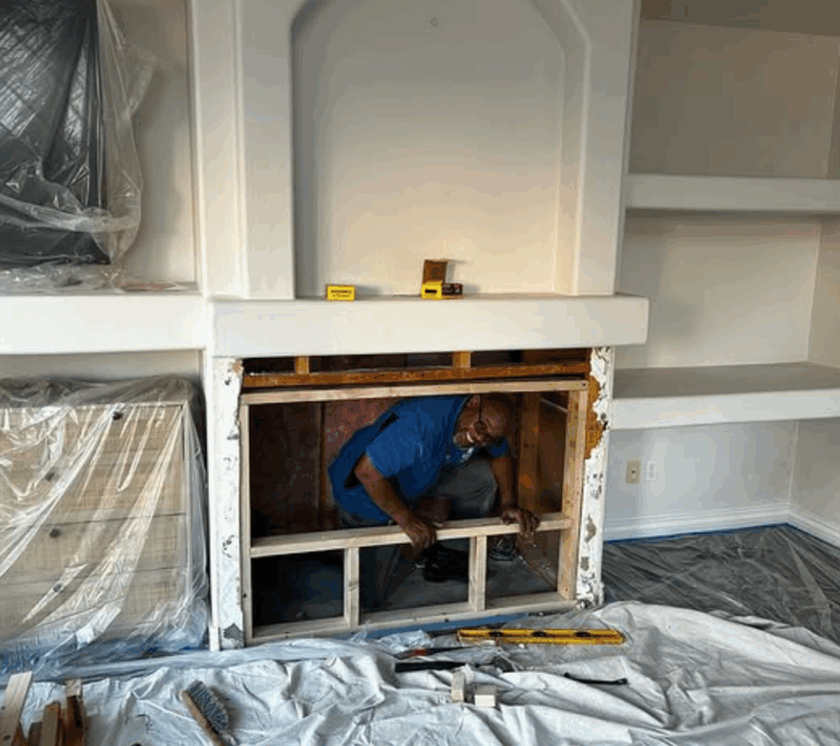 Convert a Gas Fireplace to an Electric Fireplace