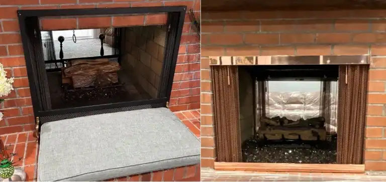 How to Convert a Wood Fireplace to Gas or Electric